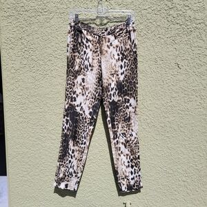 MAJE Paris Cheetah Leopard Bulgarian Trousers Pants